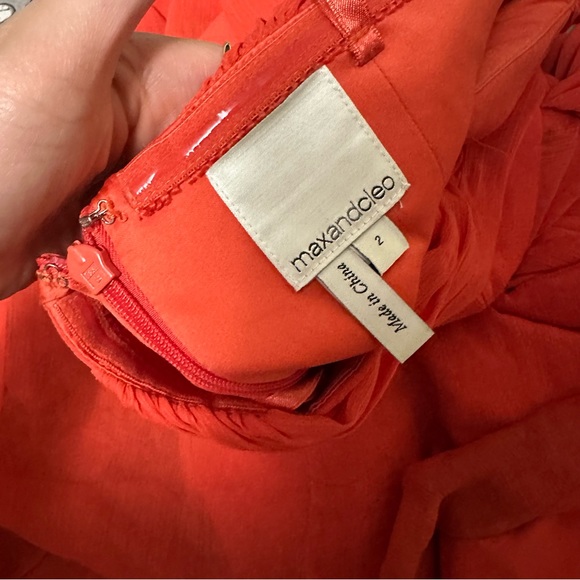 Max and Cleo Adella Evening/Cocktail Dress - Size 2 - Paprika - Picture 12 of 12